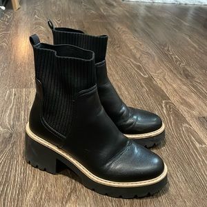 Dolce Vita black chelsea boots